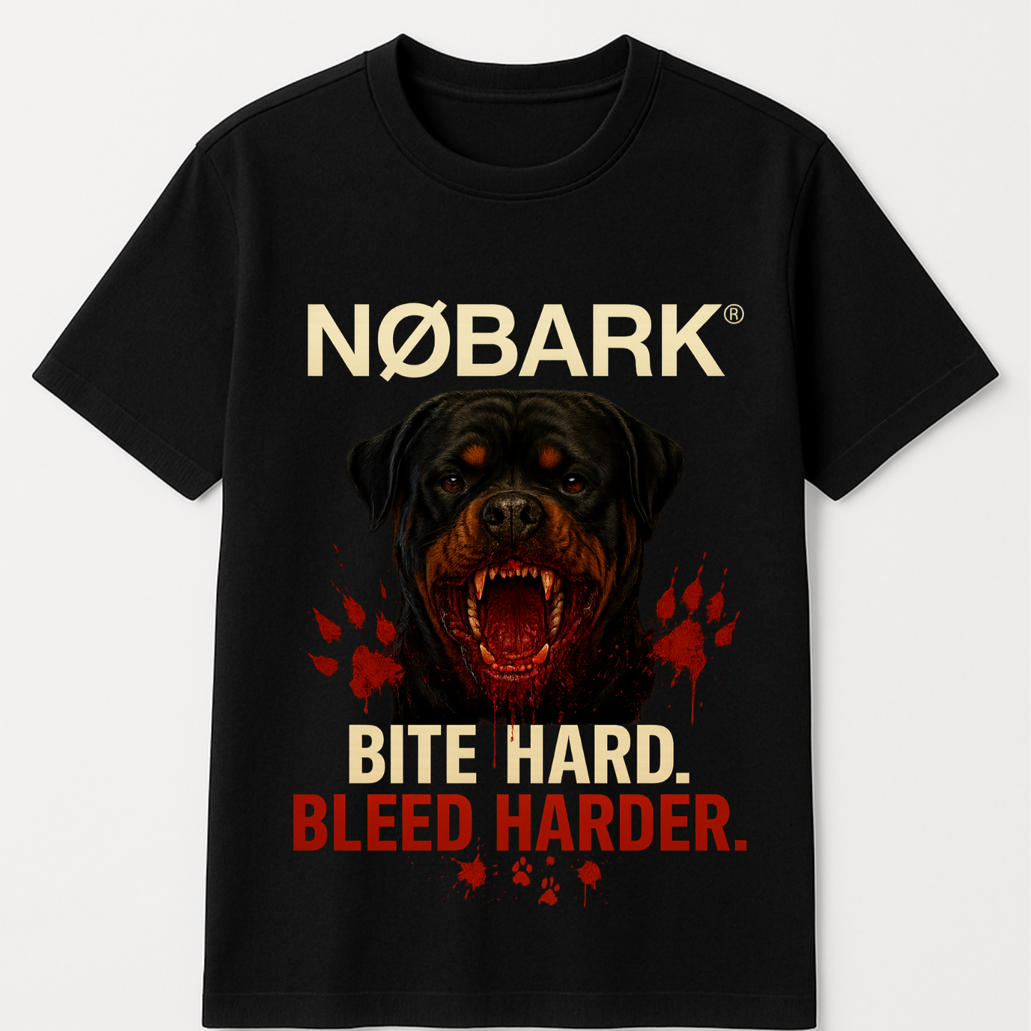 NØBARK® "ROTTWEILER – BITE HARD" TEE 🔥