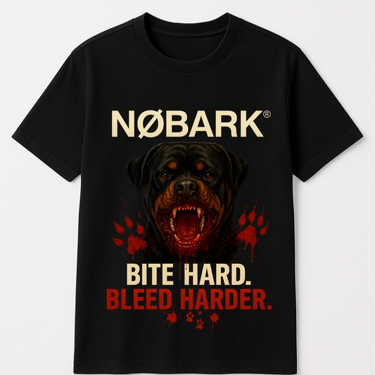 NØBARK® "ROTTWEILER – BITE HARD" TEE 🔥