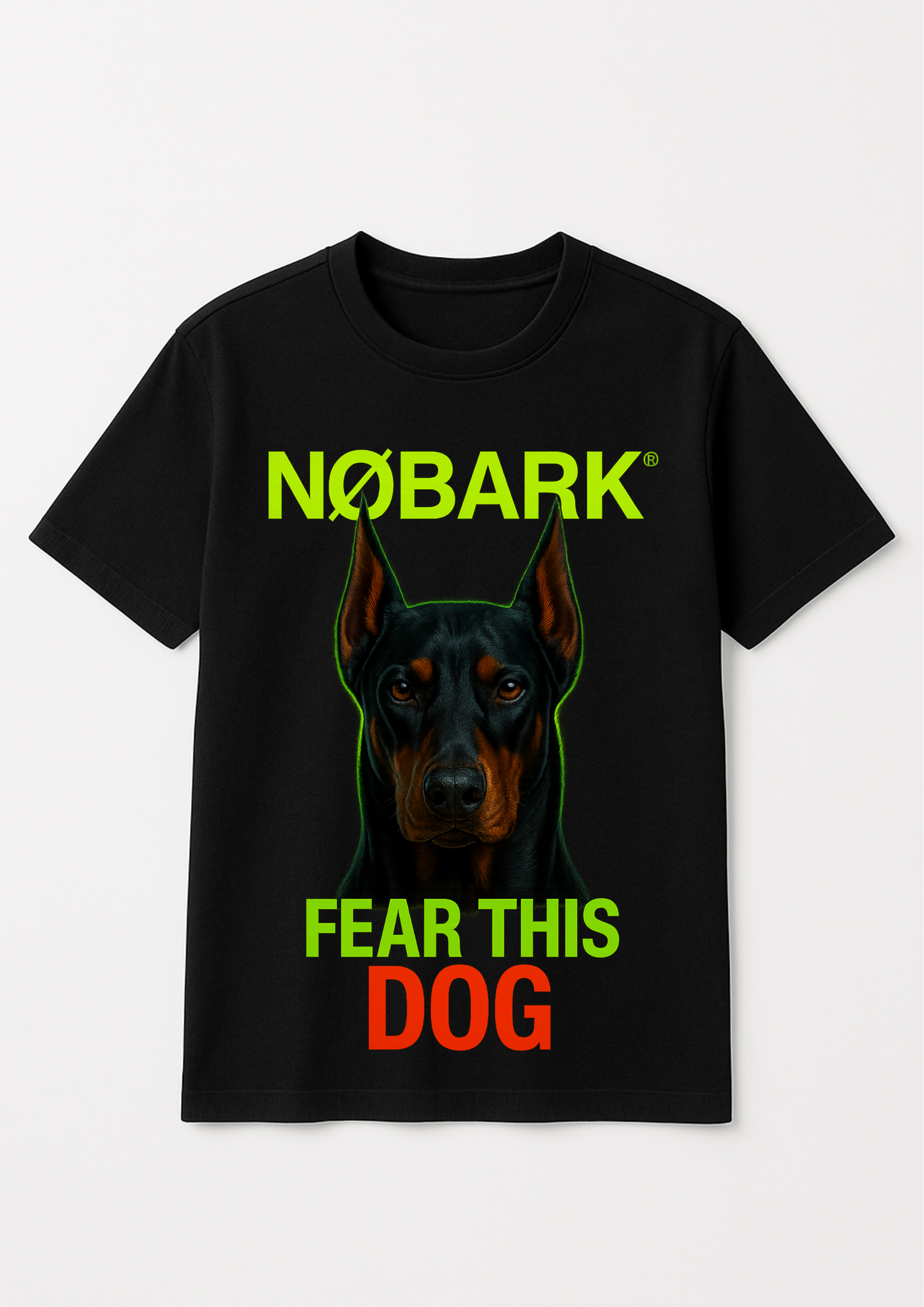NØBARK – “Fear This Dog” T-Shirt (Black)