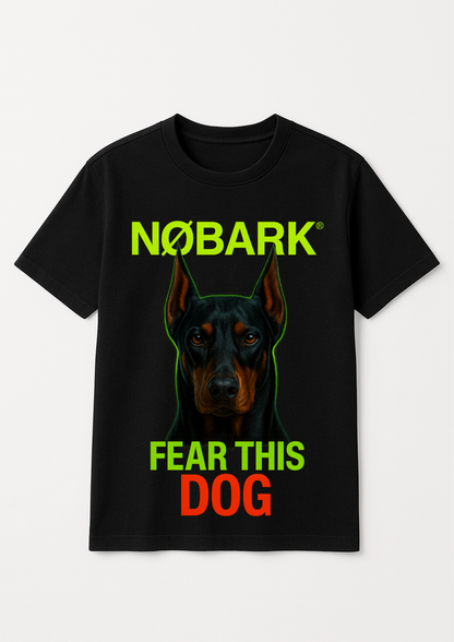 NØBARK – “Fear This Dog” T-Shirt (Black)