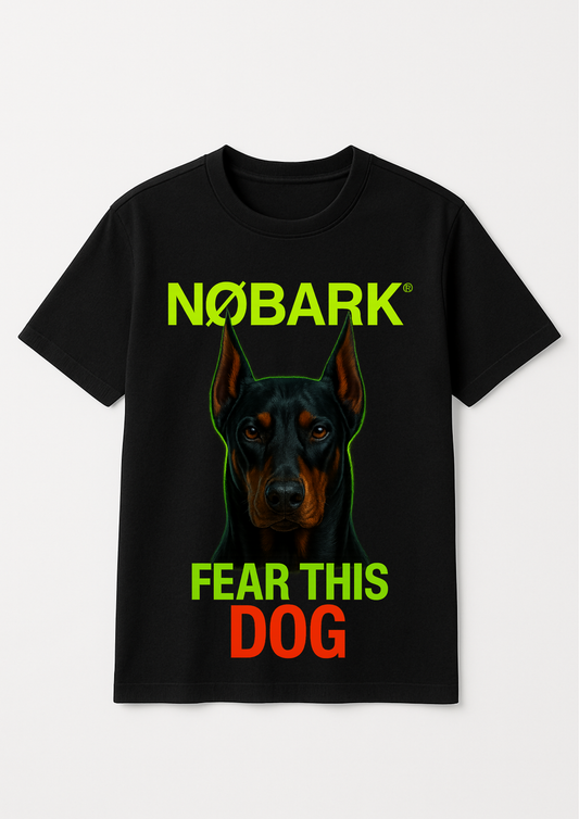 NØBARK – “Fear This Dog” T-Shirt (Black)